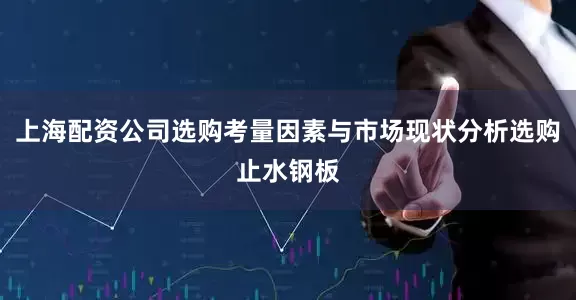 上海配资公司选购考量因素与市场现状分析选购止水钢板